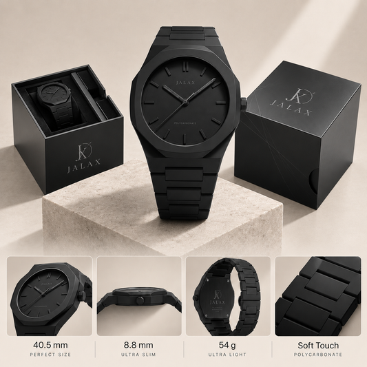 Polycarbon Unisex Luxury Watch, Polycarbonate Quartz Movement, Polycarbonate Strap - Copy Watch